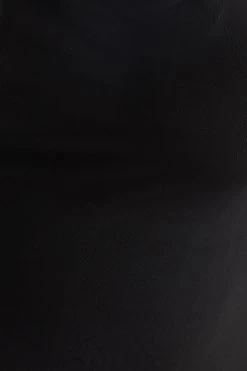 Black Crop Top -Women Clothing Sale 00100037888 ZS