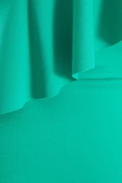 Green Frill Maxi Dress -Women Clothing Sale 00100037900 ZS