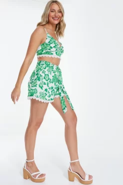 Green Tropical Print Crop Top 9 Green Tropical Print Crop Top -Women Clothing Sale 00100037907 XS scaled