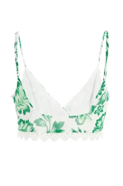 Green Tropical Print Crop Top 10 Green Tropical Print Crop Top -Women Clothing Sale 00100037907 ZB scaled