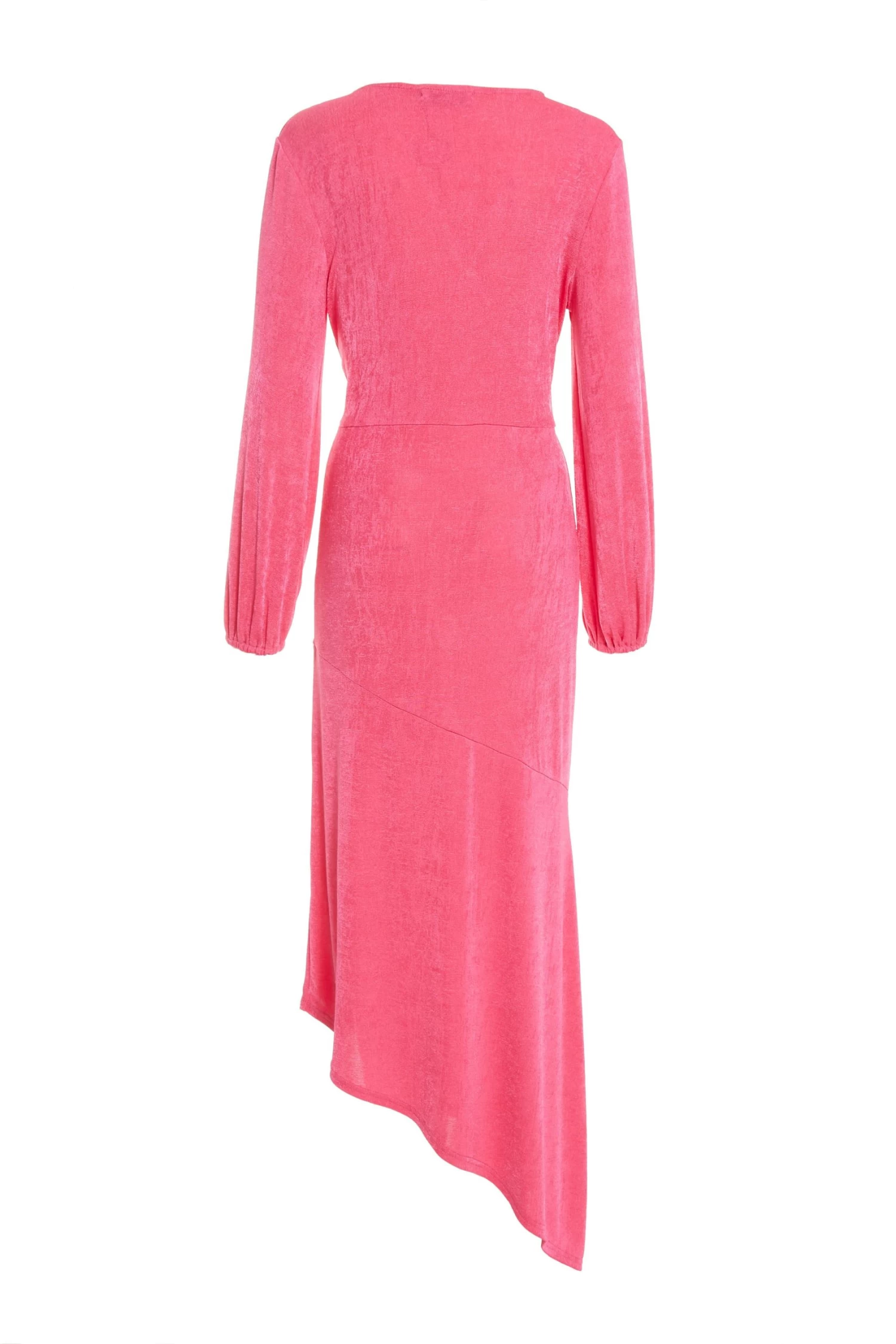 Pink Slinky Long Sleeve Maxi Dress 5 Pink Slinky Long Sleeve Maxi Dress - Image 5