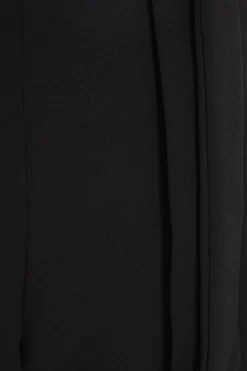 Black Halter Neck Culotte Jumpsuit -Women Clothing Sale 00100038082 ZS scaled