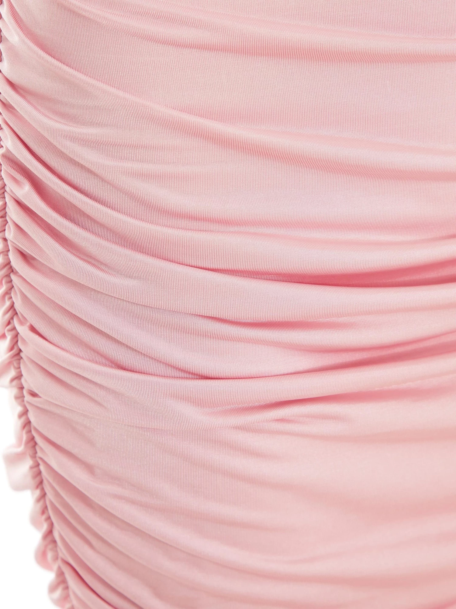 Pink Ruched Bodycon Mini Dress 6 Pink Ruched Bodycon Mini Dress - Image 6
