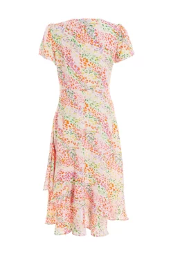 Petite Multicoloured Animal Print Midi Dress -Women Clothing Sale 00100038112 ZB scaled