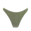 Green Shimmer Bikini Bottom