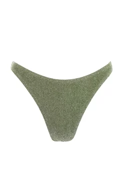 Green Shimmer Bikini Bottom