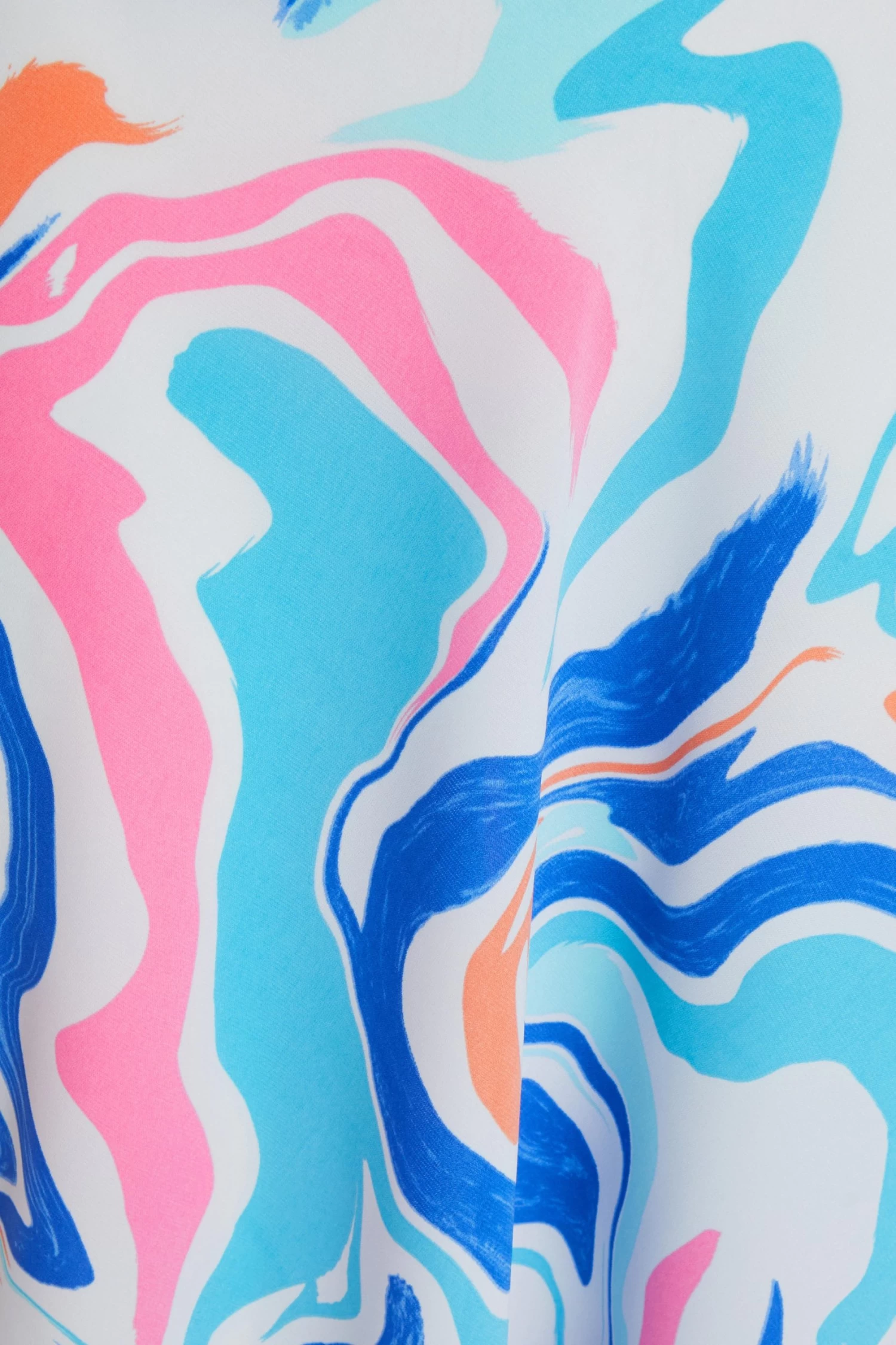 Multicolored Marble Print Midaxi Dress 6 Multicolored Marble Print Midaxi Dress - Image 6