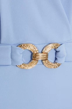 Light Blue Cap Sleeve Midi Dress 11 Light Blue Cap Sleeve Midi Dress -Women Clothing Sale 00100038248 ZS scaled