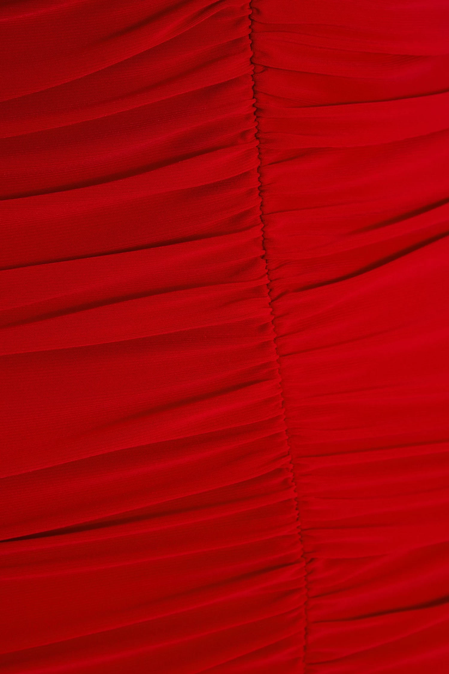 Red Ruched Bodycon Mini Dress 6 Red Ruched Bodycon Mini Dress - Image 6