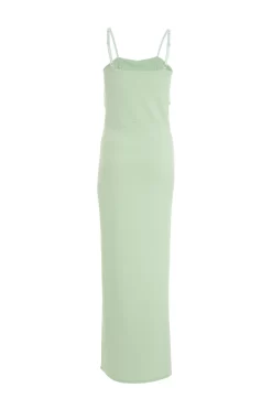 Sage Cross Front Maxi Dress -Women Clothing Sale 00100038434 ZB scaled