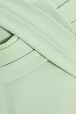 Sage Cross Front Maxi Dress -Women Clothing Sale 00100038434 ZS scaled