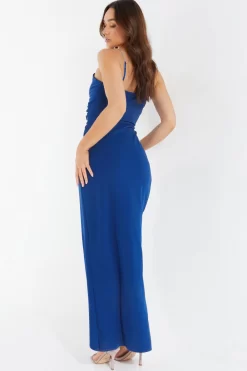 Royal Blue Diamante Wrap Maxi Dress 8 Royal Blue Diamante Wrap Maxi Dress -Women Clothing Sale 00100038454 XB scaled