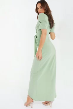 Sage Wrap Maxi Dress 8 Sage Wrap Maxi Dress -Women Clothing Sale 00100038458 XB scaled