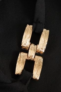 Black Buckle Strap Maxi Dress 11 Black Buckle Strap Maxi Dress -Women Clothing Sale 00100038460 ZS