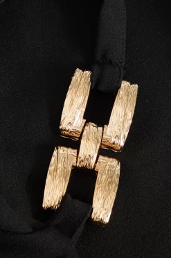 Black Buckle Strap Maxi Dress -Women Clothing Sale 00100038460 ZS scaled