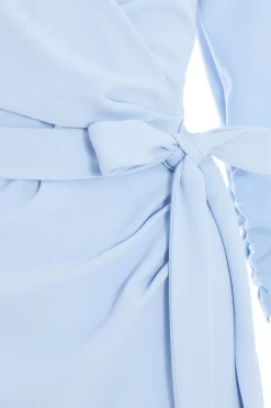 Light Blue Wrap Tie Midi Dress 11 Light Blue Wrap Tie Midi Dress -Women Clothing Sale 00100038461 ZS scaled