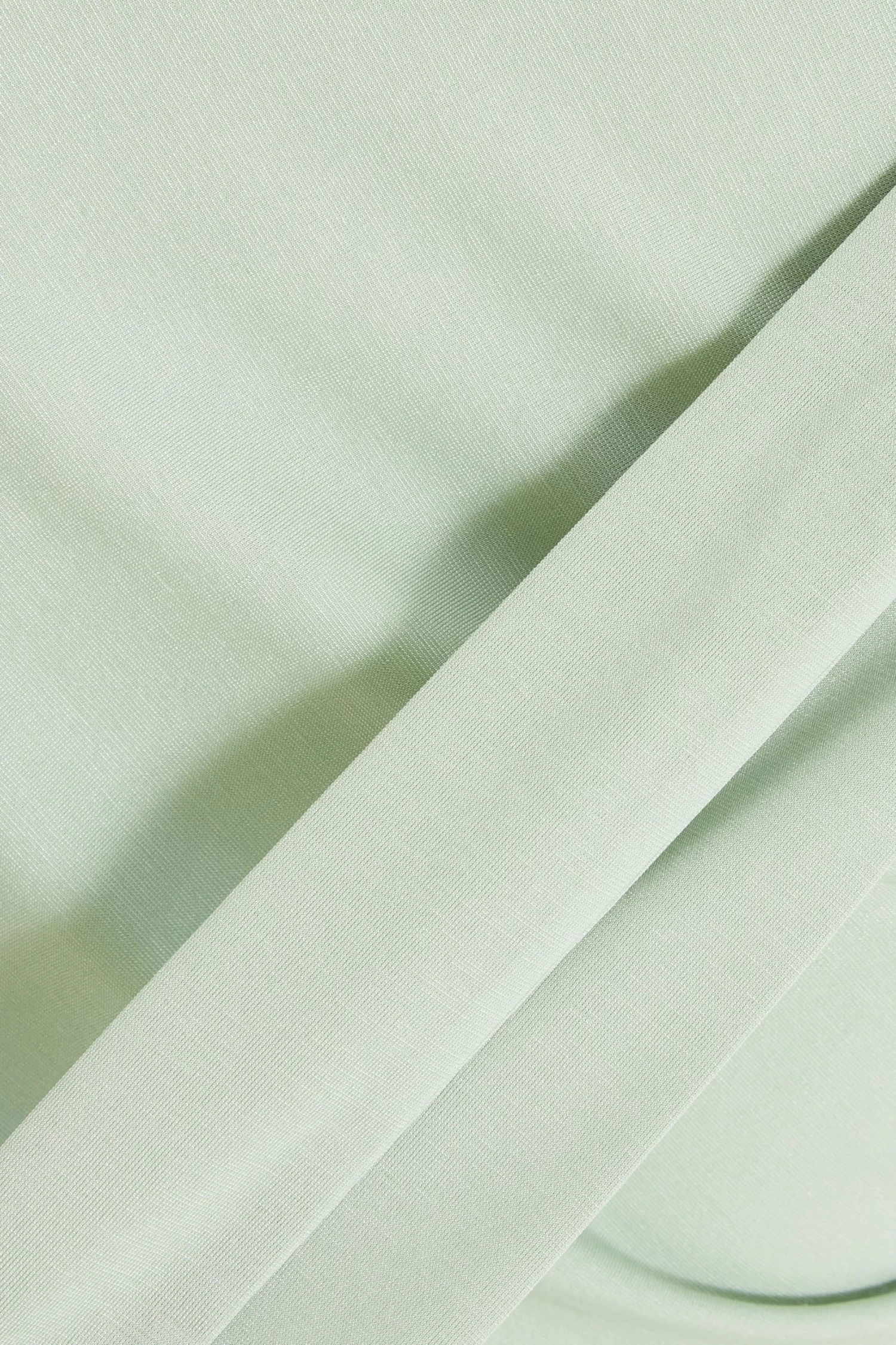 Sage Long Sleeve Frill Midi Dress 6 Sage Long Sleeve Frill Midi Dress - Image 6