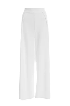 White Palazzo Trousers