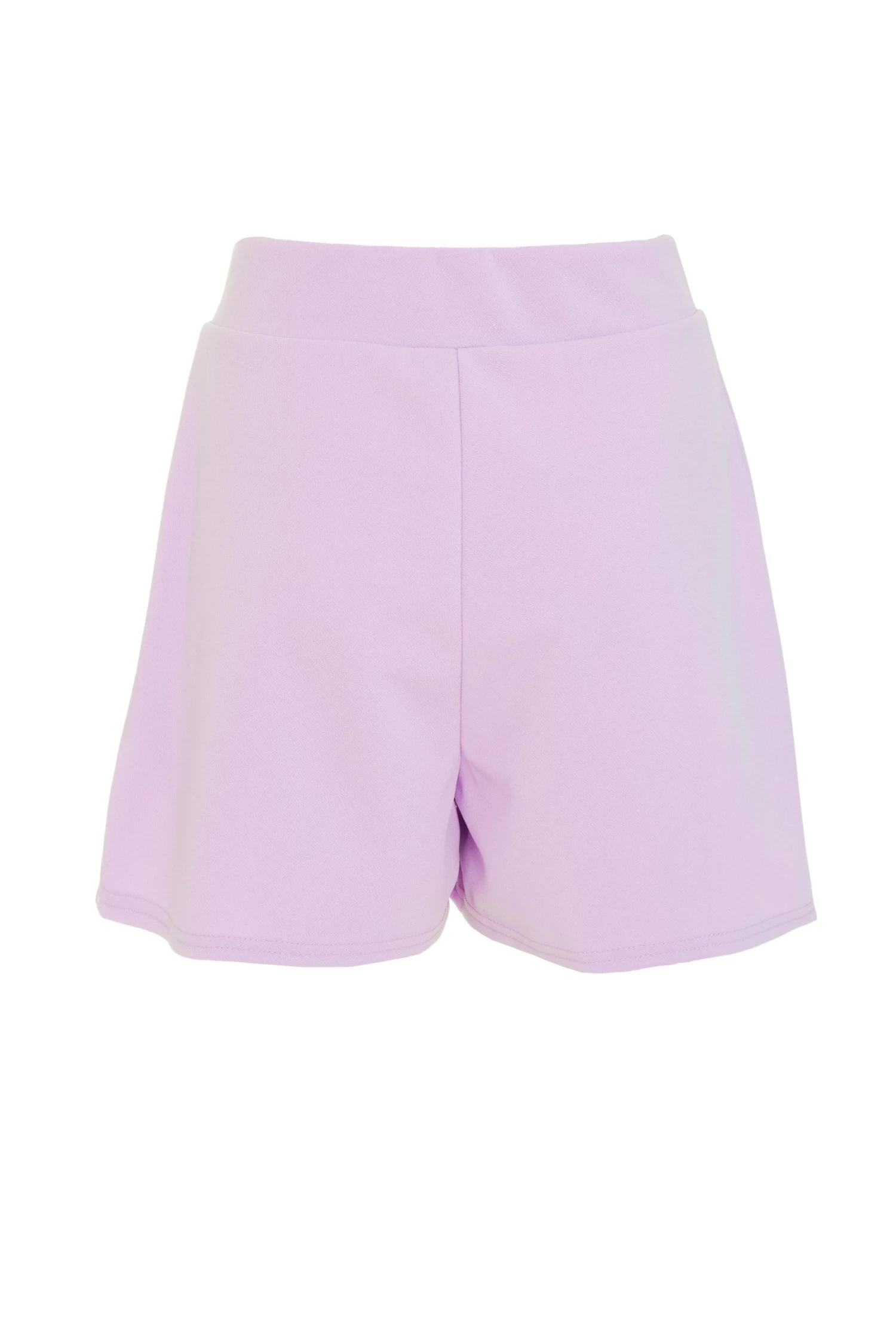 Lilac Buckle Detail High Waist Shorts 5 Lilac Buckle Detail High Waist Shorts - Image 5