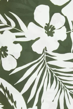 Khaki Floral Split Maxi Skirt -Women Clothing Sale 00100038522 ZS scaled