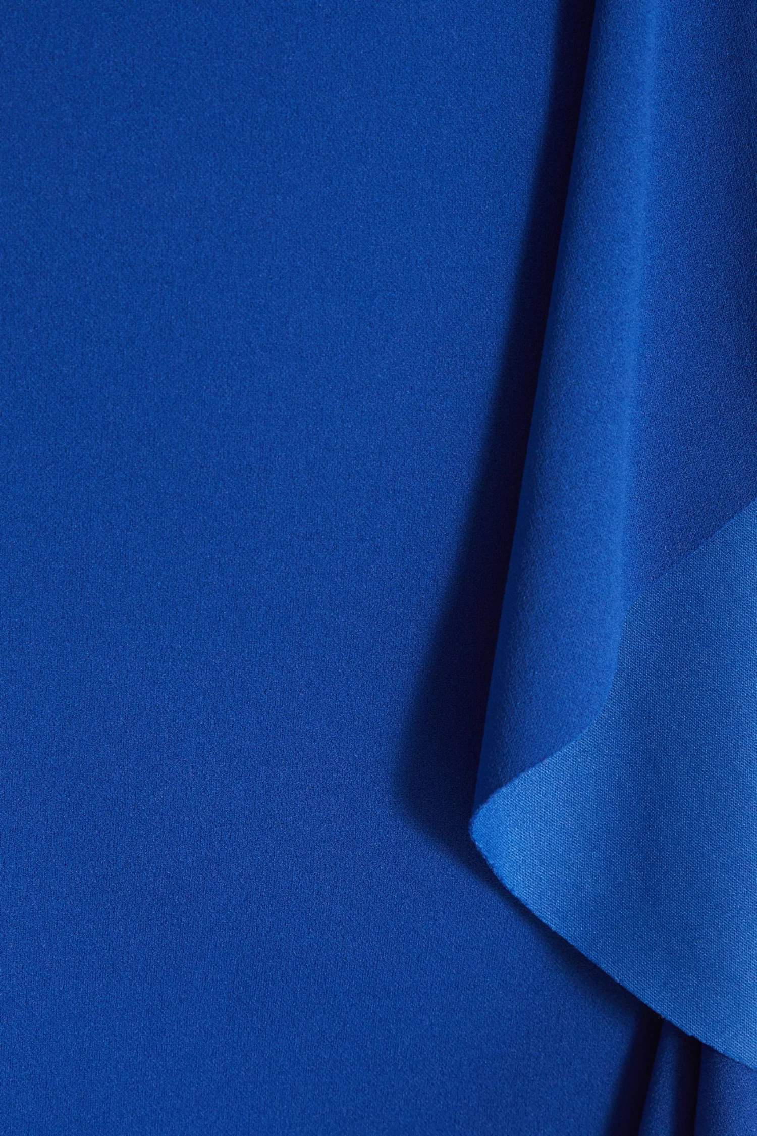 Blue Frill Wrap Midi Dress 6 Blue Frill Wrap Midi Dress - Image 6