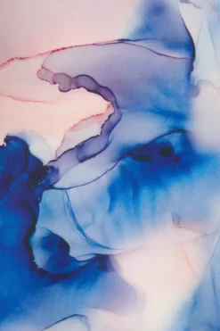 Blue Marble Print Dip Hem Dress 11 Blue Marble Print Dip Hem Dress -Women Clothing Sale 00100038684 ZS scaled