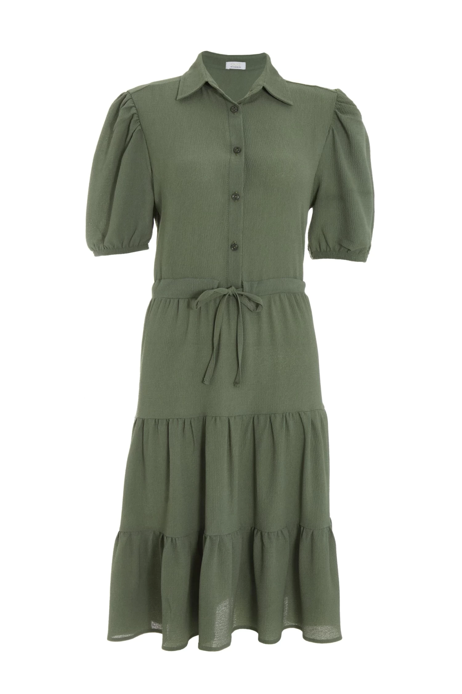 Khaki Wrap Mini Shirt Dress 1 Khaki Wrap Mini Shirt Dress