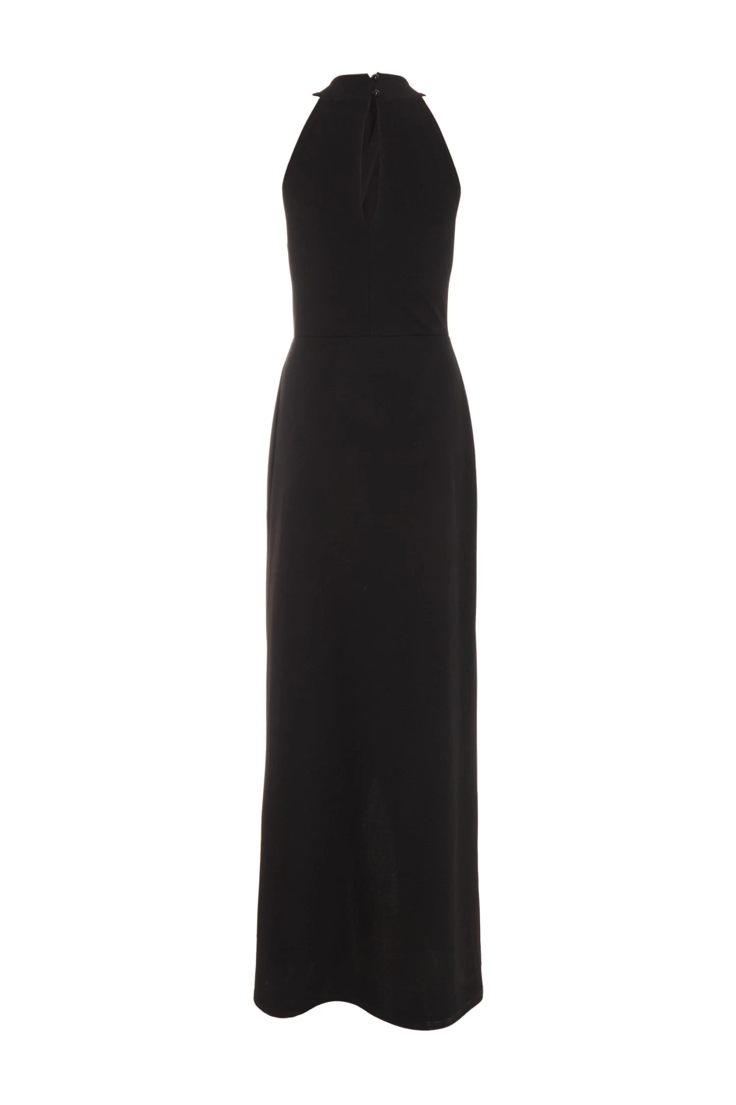 Black Cross Front Maxi Dress 5 Black Cross Front Maxi Dress - Image 5