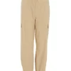 Camel Parachute Cargo Trouser