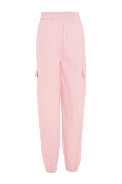 Pink Parachute Cargo Trouser 10 Pink Parachute Cargo Trouser -Women Clothing Sale 00100038982 ZB scaled