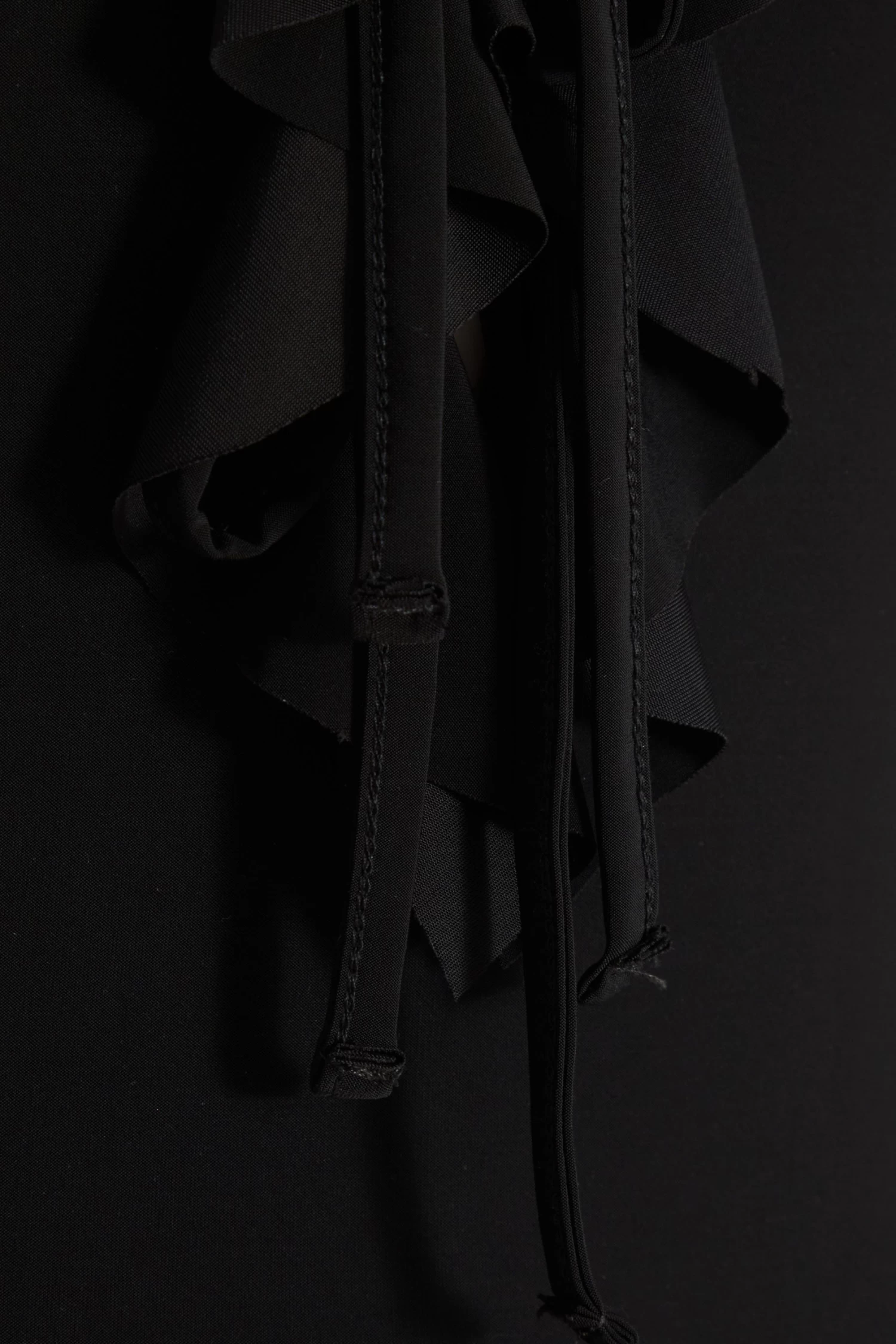 Black Halter Neck Mini Dress 6 Black Halter Neck Mini Dress - Image 6