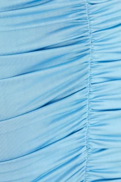 Blue Ruched Bodycon Mini Dress 11 Blue Ruched Bodycon Mini Dress -Women Clothing Sale 00100038998 ZS scaled
