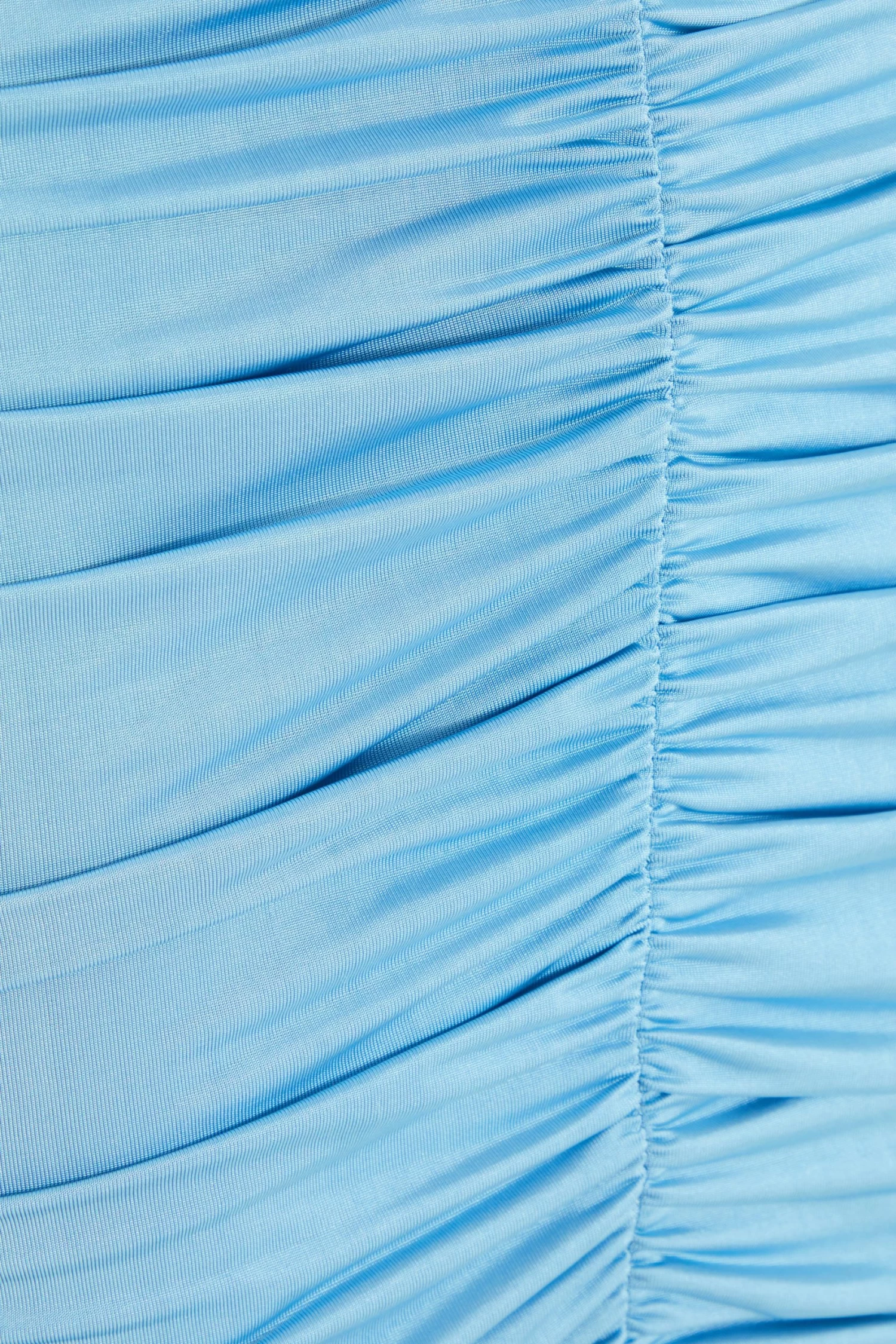 Blue Ruched Bodycon Mini Dress 6 Blue Ruched Bodycon Mini Dress - Image 6