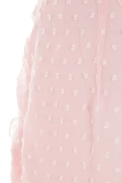 Pink Chiffon Dobby Frill Mini Skirt 11 Pink Chiffon Dobby Frill Mini Skirt -Women Clothing Sale 00100039047 ZS scaled