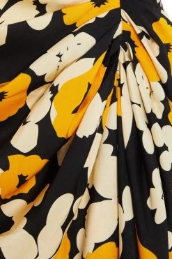 Black Floral Cold Shoulder Midi Dress 11 Black Floral Cold Shoulder Midi Dress -Women Clothing Sale 00100039068 ZS