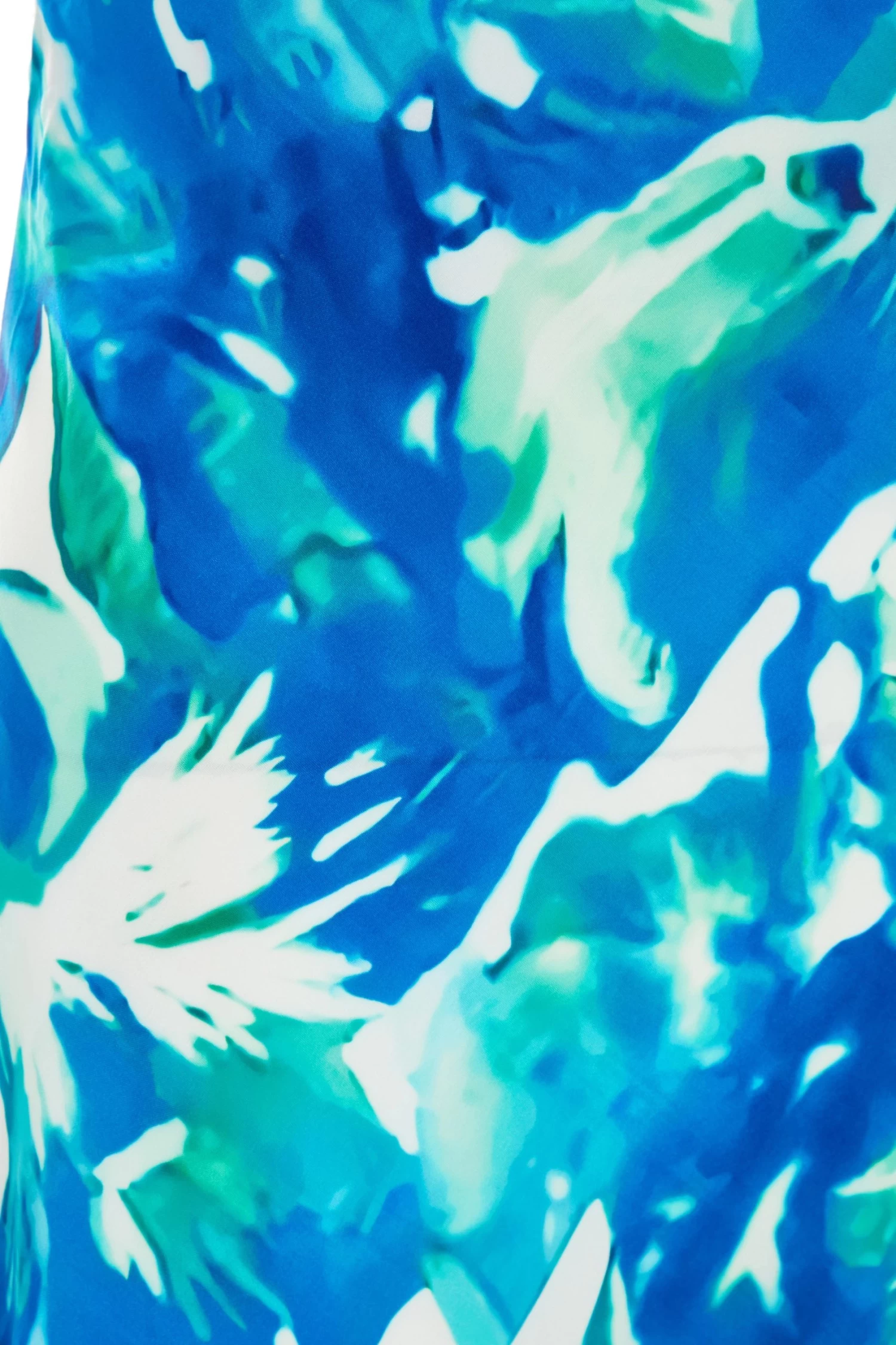 Petite Blue Tropical Print Midaxi Dress 6 Petite Blue Tropical Print Midaxi Dress - Image 6