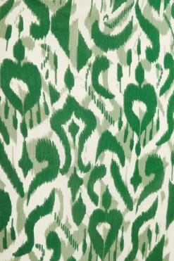 Green Aztec Print Midaxi Dress -Women Clothing Sale 00100039113 ZS scaled