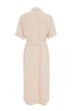 Stone Shirt Midi Dress -Women Clothing Sale 00100039124 ZB scaled