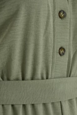 Khaki Utility Culotte Jumpsuit 11 Khaki Utility Culotte Jumpsuit -Women Clothing Sale 00100039125 ZS scaled