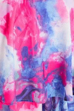 Purple Marble Print Playsuit 11 Purple Marble Print Playsuit -Women Clothing Sale 00100039266 ZS scaled