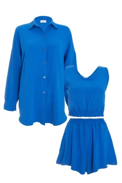 Royal Blue 3 Piece Set 9 Royal Blue 3 Piece Set -Women Clothing Sale 00100039318 ZB scaled