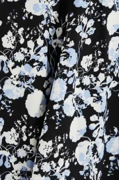 Black Floral Playsuit -Women Clothing Sale 00100039341 ZS scaled