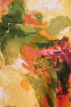 Multicoloured Satin Marble Print Midaxi Dress 11 Multicoloured Satin Marble Print Midaxi Dress -Women Clothing Sale 00100039374 ZS