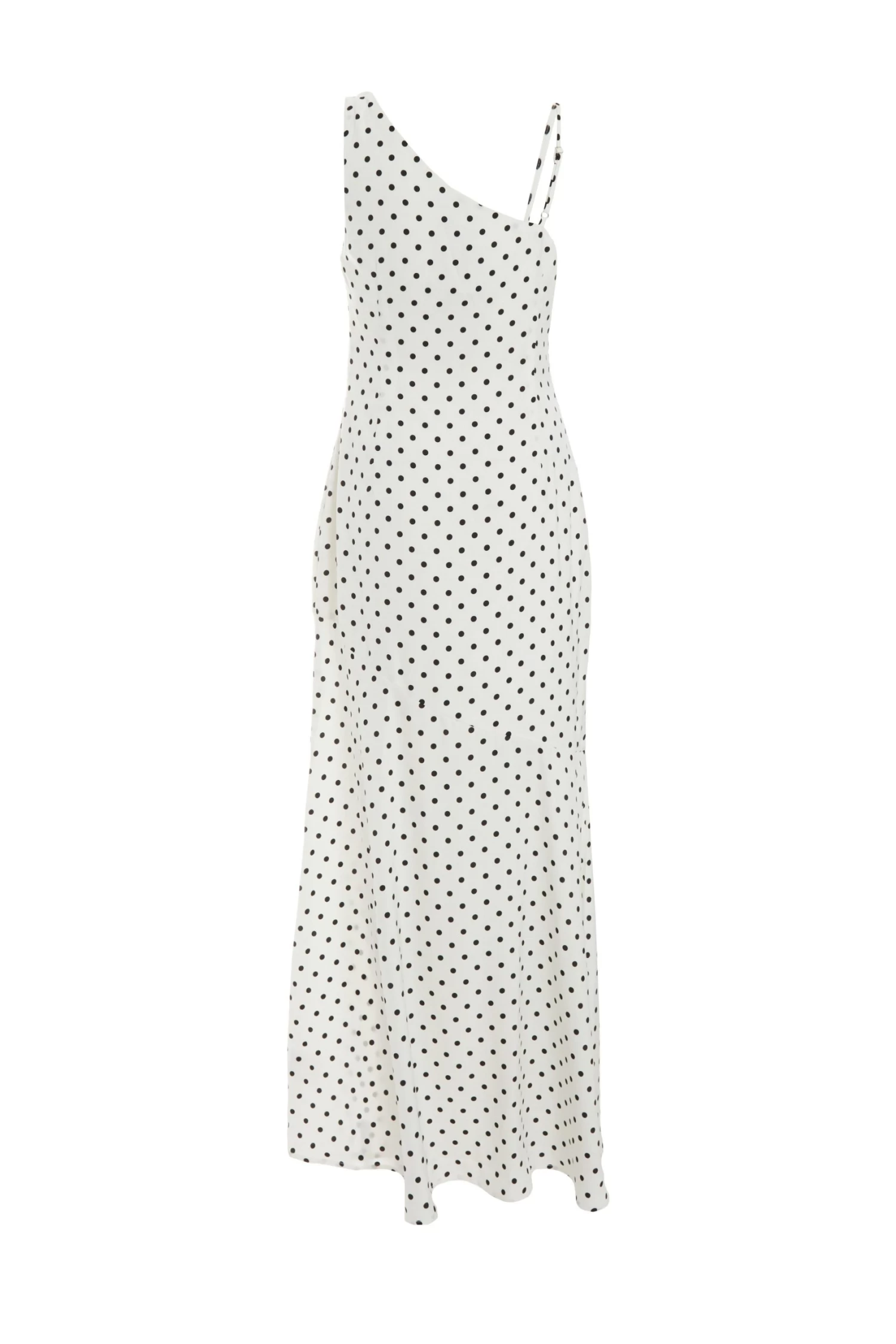 White Polka Dot Maxi Dress 5 White Polka Dot Maxi Dress - Image 5